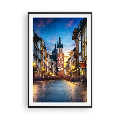 Plakat w czarnej ramie - Krakowski czar - 61x91 cm