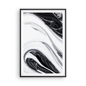 Plakat w czarnej ramie - Połączenie przeciwieństw - 61x91 cm