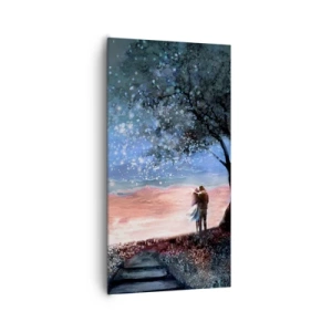 Obraz na płótnie - Gwiaździsty spektakl - 65x120 cm