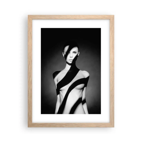 Plakat w ramie jasny dąb - W blasku i w cieniu - 30x40 cm