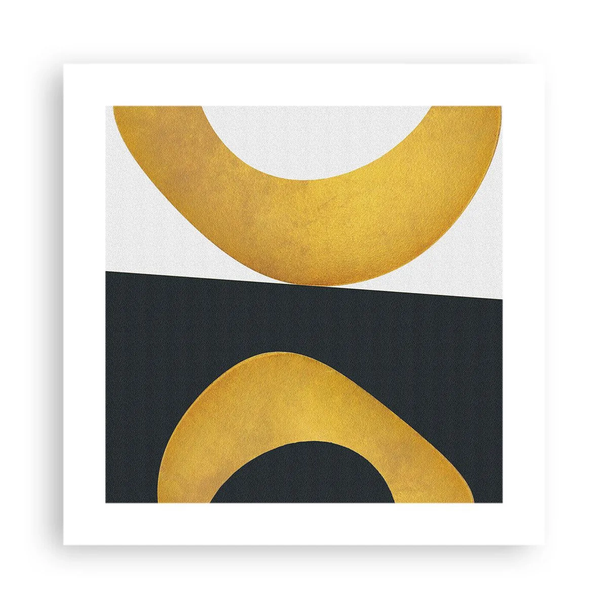 Plakat - Po pierwsze: złoto - 40x40 cm