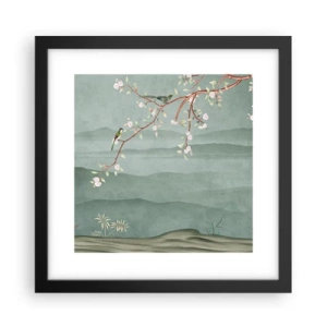 Plakat w czarnej ramie - Wiosna, ach, to ty - 30x30 cm