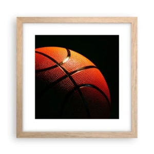 Plakat w ramie jasny dąb - Piękna jak planeta - 30x30 cm