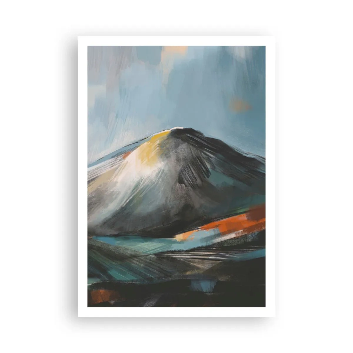 Plakat - Surowe i piękne - 70x100 cm