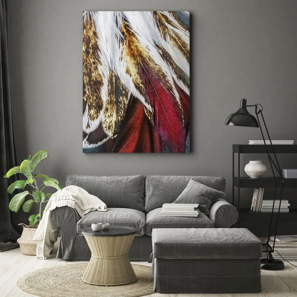 Obraz na płótnie - Tajemnice lotu - 45x80 cm