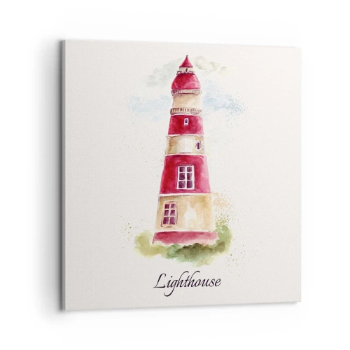 Obraz na płótnie - Wokół zawsze pogoda - 60x60 cm