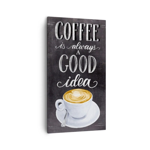 Obraz na płótnie - Of course! - 45x80 cm