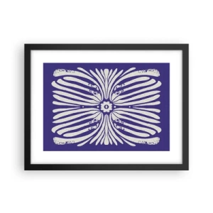 Plakat w czarnej ramie - Etniczne inspiracje - 40x30 cm