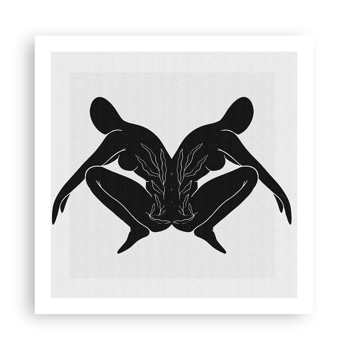 Plakat - Wspólna dusza - 60x60 cm