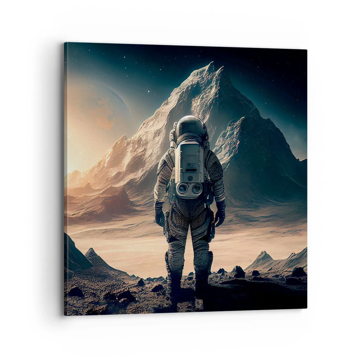 Obraz na płótnie - Nowe wyzwanie - 70x70 cm