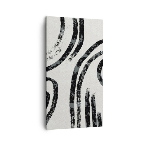 Obraz na płótnie - W pół zatrzymany - 45x80 cm