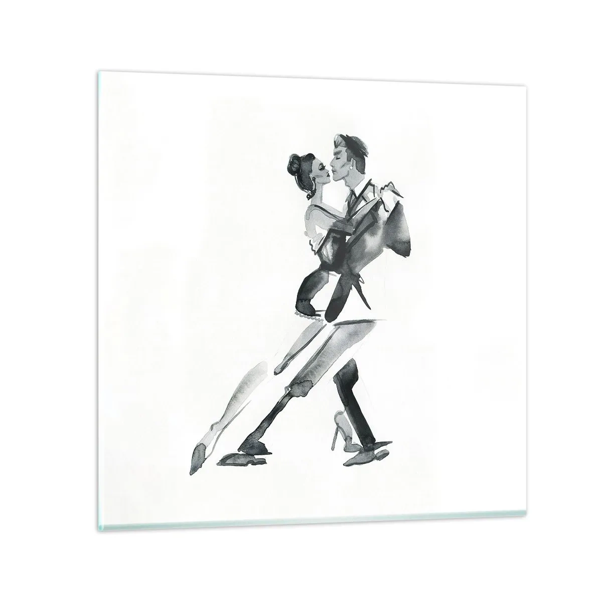 Obraz na szkle - W jednym rytmie - 40x40 cm