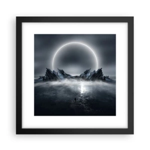 Plakat w czarnej ramie - Finał opowieści - 30x30 cm
