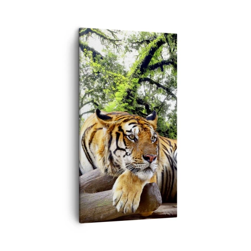 Obraz na płótnie - Z wyrazami szacunku - 45x80 cm