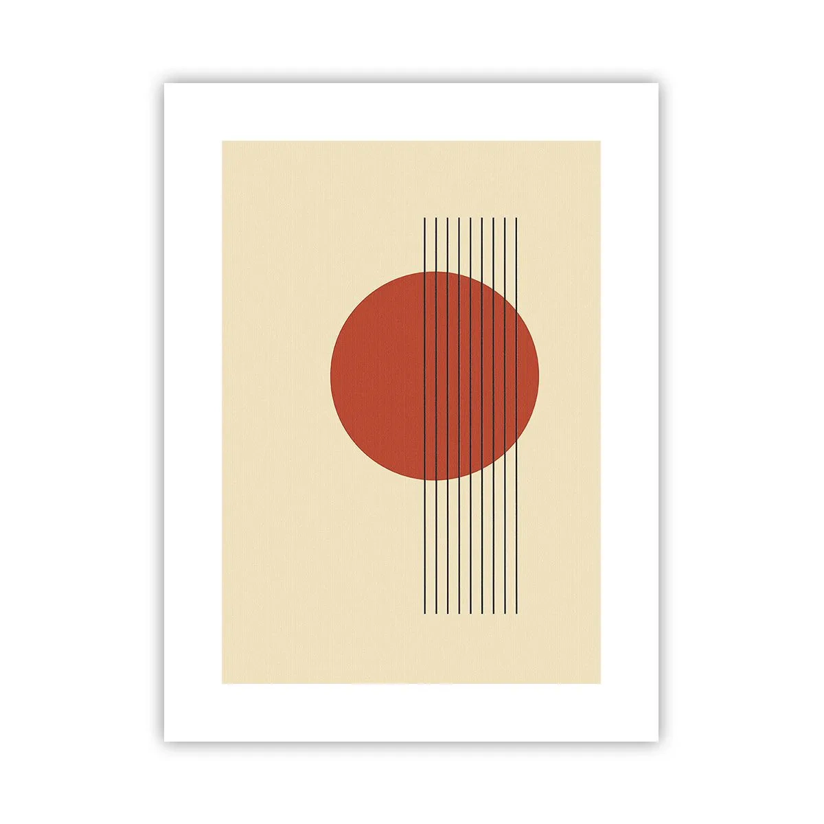 Plakat - W koło i dalej - 30x40 cm