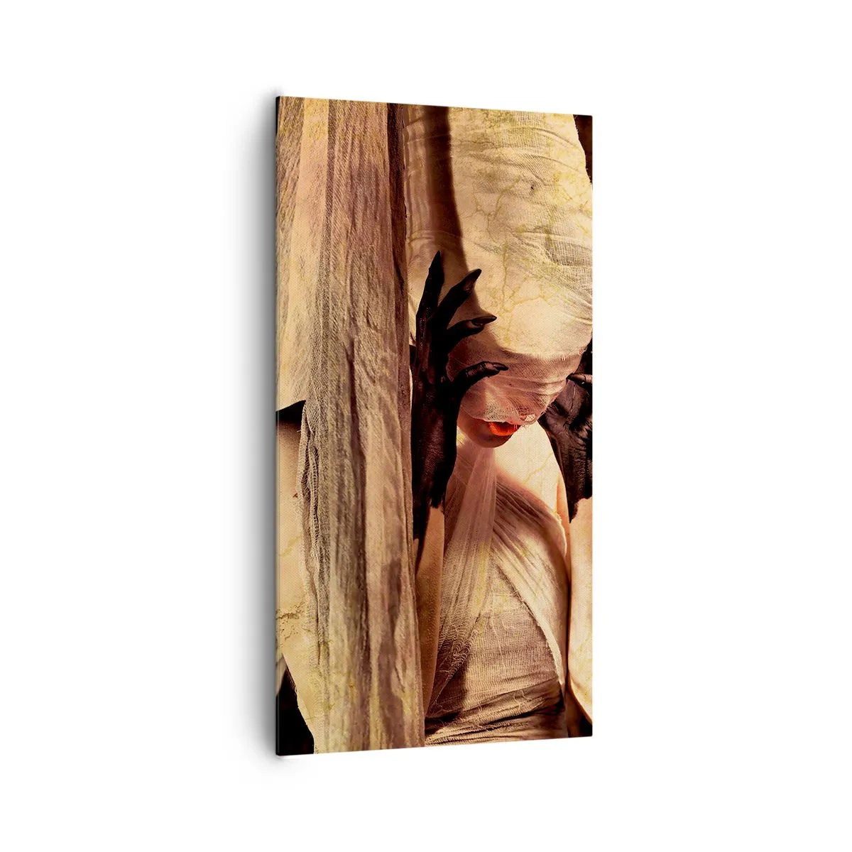 Obraz na płótnie - Między dobrem a złem - 65x120 cm