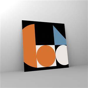 Obraz na szkle - Układ figurowy - 30x30 cm