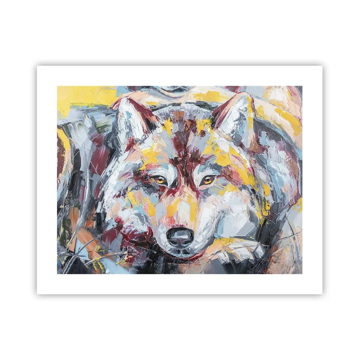 Plakat - Spokój wśród bliskich - 50x40 cm