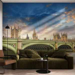 Fototapeta Samoprzylepna Deluxe Sticker - Czas stanął w Imperium - Miasto, Londyn, Architektura - 250x175 cm