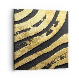 Obraz na płótnie - Wszystko płynie - 40x40 cm