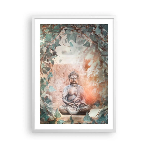 Plakat w białej ramie - Radosna harmonia - 50x70 cm