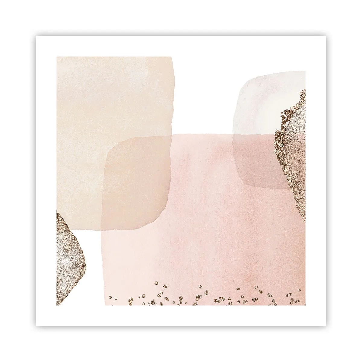 Plakat - Spojrzenie przez kolor - 50x50 cm