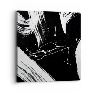 Obraz na płótnie - Przełamać mrok - 40x40 cm