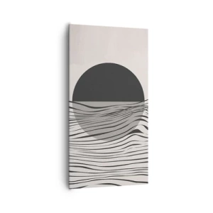 Obraz na płótnie - Kompozycja połowiczna - 65x120 cm