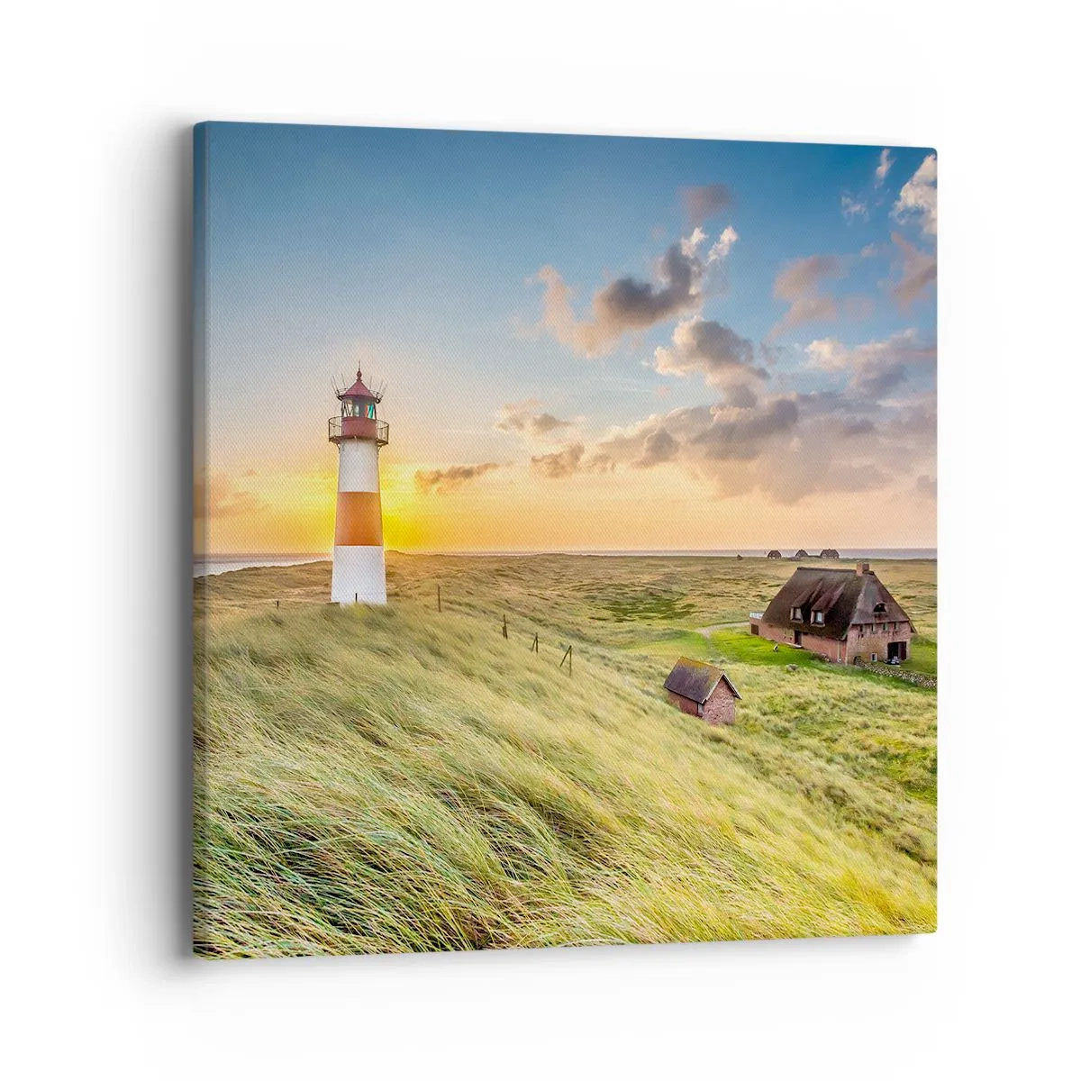 Obraz na płótnie - Między falami - 40x40 cm