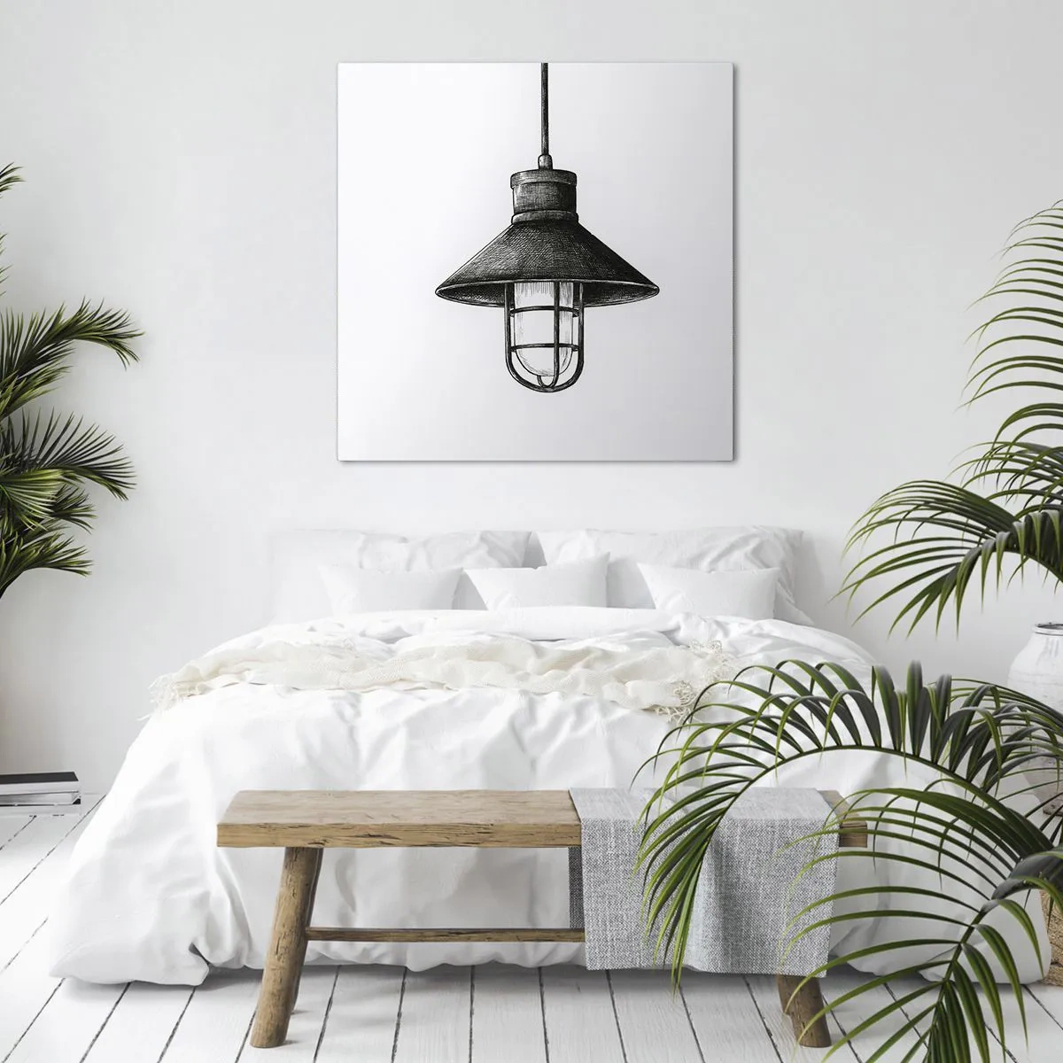 Obraz na płótnie - Jak przed laty… - 60x60 cm