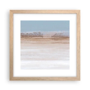 Plakat w ramie jasny dąb - Niejednoznaczny pejzaż - 30x30 cm