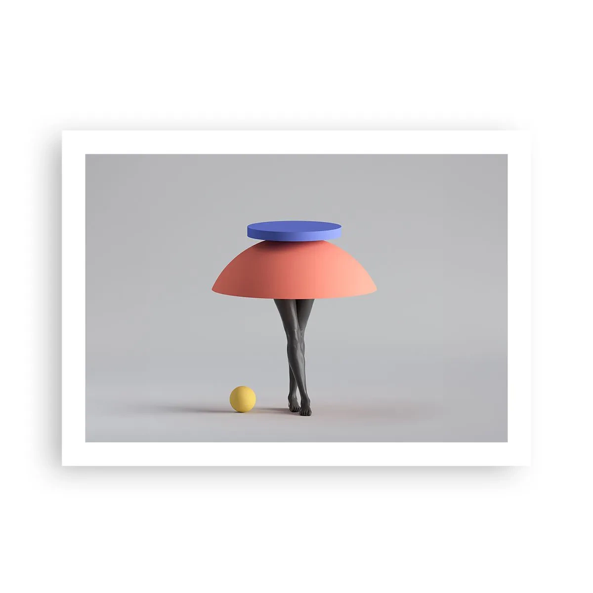 Plakat - Kompozycja surrealistyczna - 70x50 cm