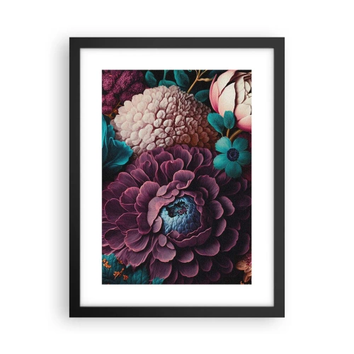 Plakat w czarnej ramie - Natura na bogato - 30x40 cm
