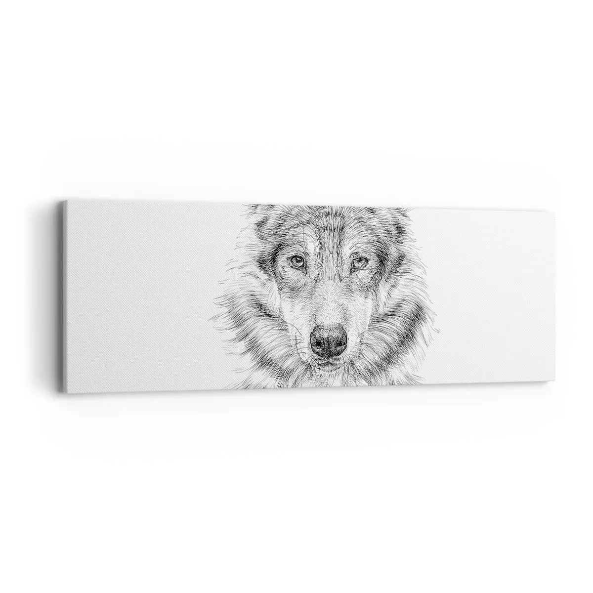 Obraz na płótnie - Urodzony przywódca - 90x30 cm