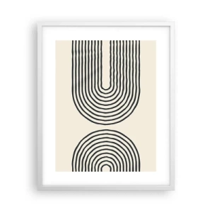 Plakat w białej ramie - Już za chwilę… - 40x50 cm