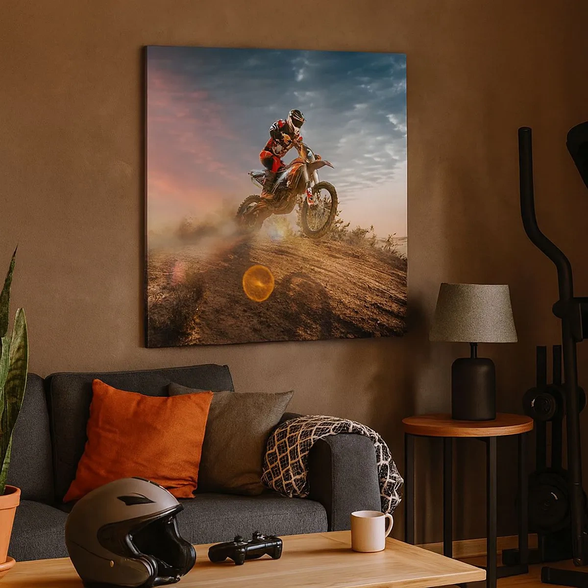 Obraz na płótnie - Po zwycięstwo - 30x30 cm