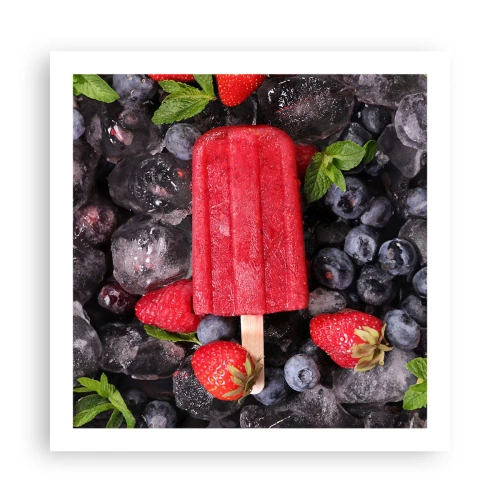 Plakat - Smak gorącego lata - 60x60 cm