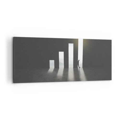 Obraz na płótnie - Sukces – impresja - 100x40 cm