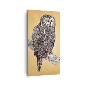 Obraz na płótnie - Misterne ornamenty mądrości - 65x120 cm