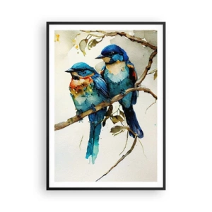 Plakat w czarnej ramie - Obraził się? - 70x100 cm