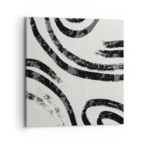 Obraz na płótnie - W pół zatrzymany - 70x70 cm