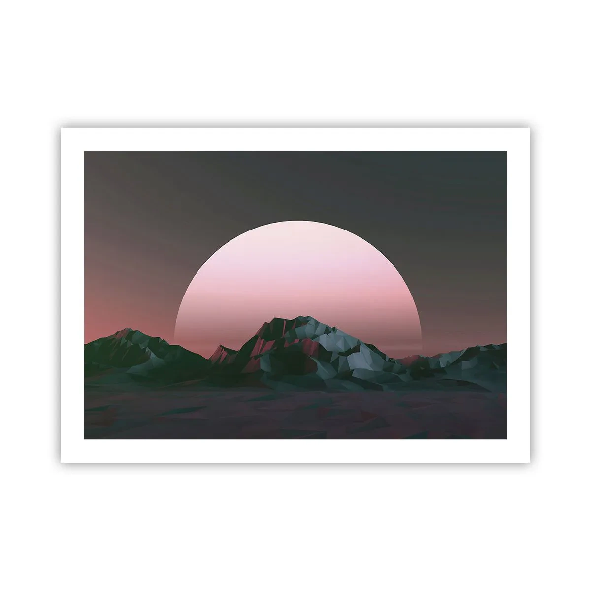 Plakat - W sąsiedniej galaktyce - 70x50 cm