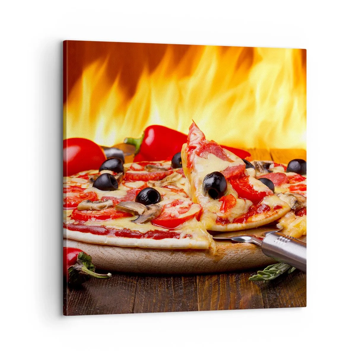 Obraz na płótnie - From Italy with love - 60x60 cm