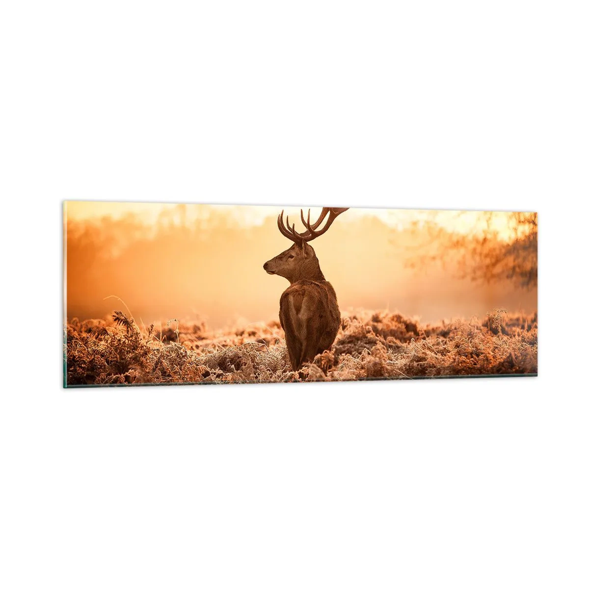 Obraz na szkle - Pan na włościach - 90x30 cm