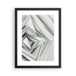 Plakat w czarnej ramie - Ostrych kątów pąkowie - 30x40 cm