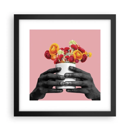 Plakat w czarnej ramie - Apoteoza życia - 30x30 cm