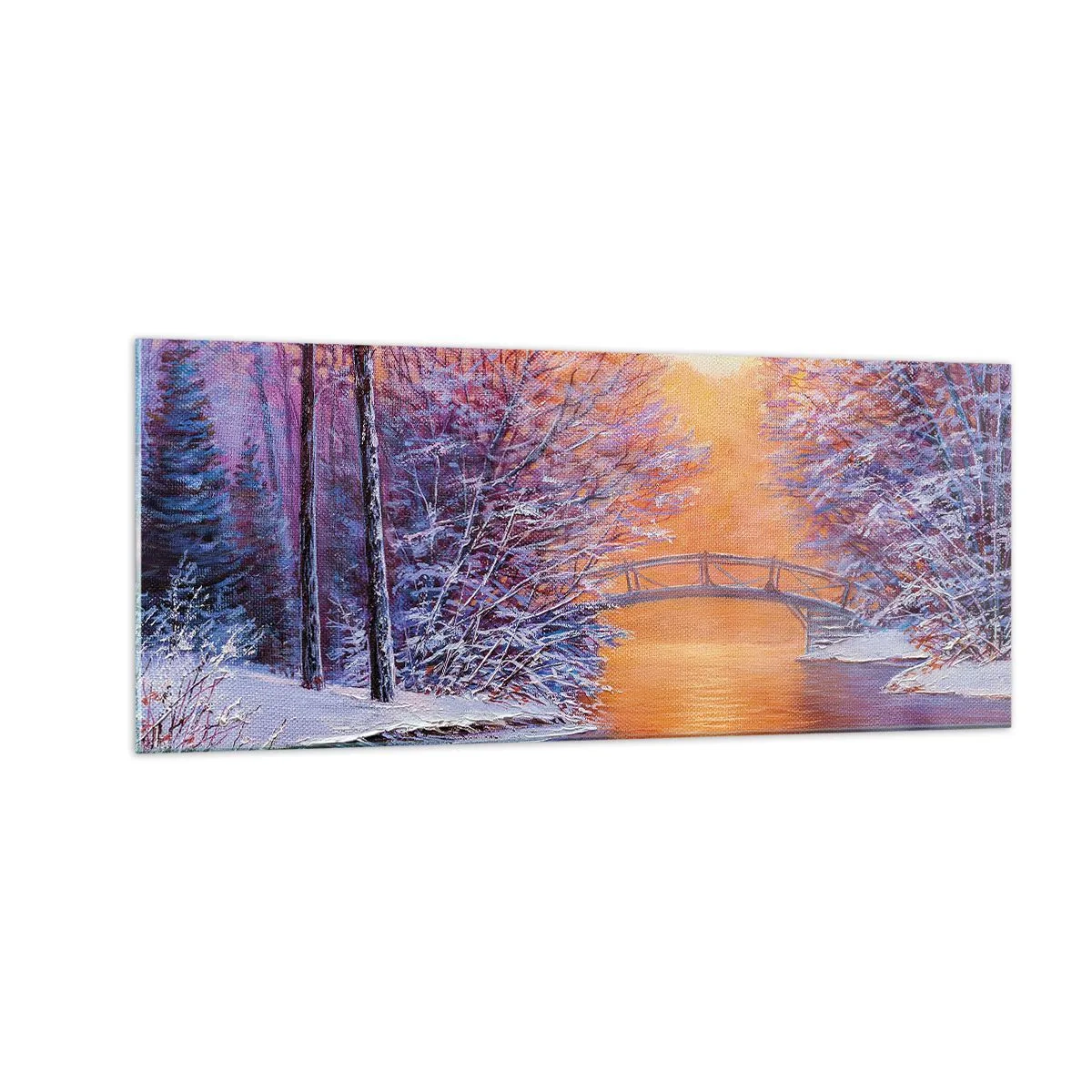 Obraz na szkle - Spotkajmy się tu - 100x40 cm
