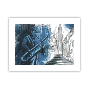 Plakat - Miejska rapsodia - 40x30 cm