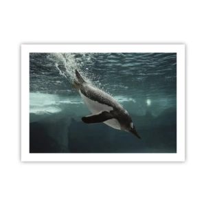 Plakat - Witaj w moim świecie - 70x50 cm