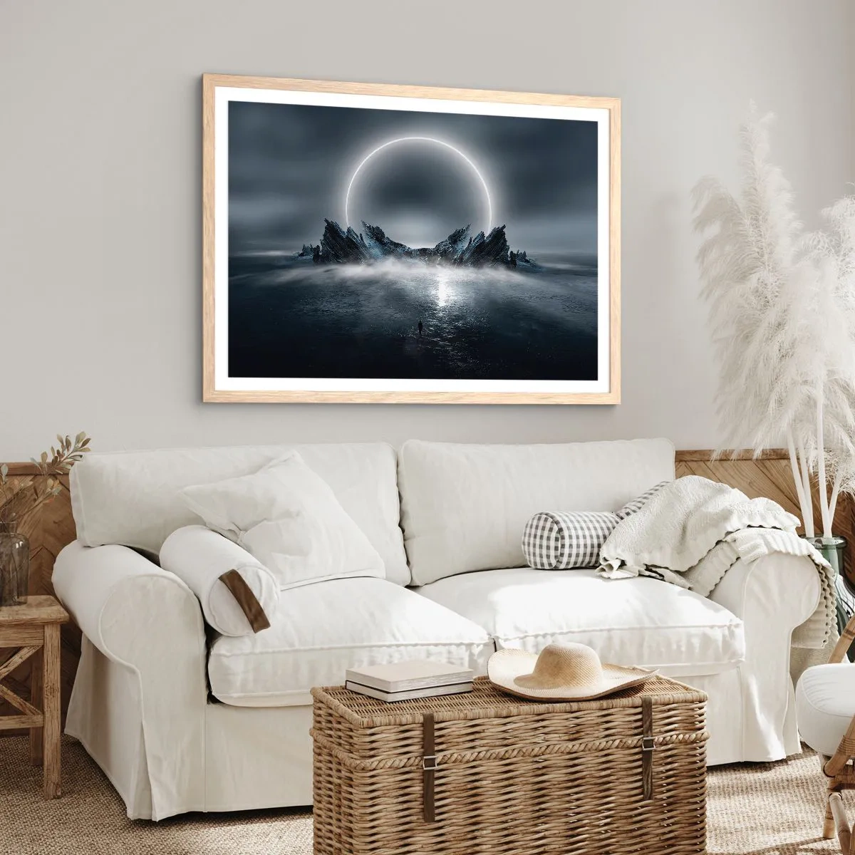 Plakat w ramie jasny dąb - Finał opowieści - 50x40 cm